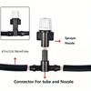 1 Set Misters Outside Patio Portable Patio Mist Nozzles Irrigation System Mist In Backyard Trampoline Porch Deck Umbrella Garden