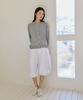 Peulob Silk Wool Cardigan Gray