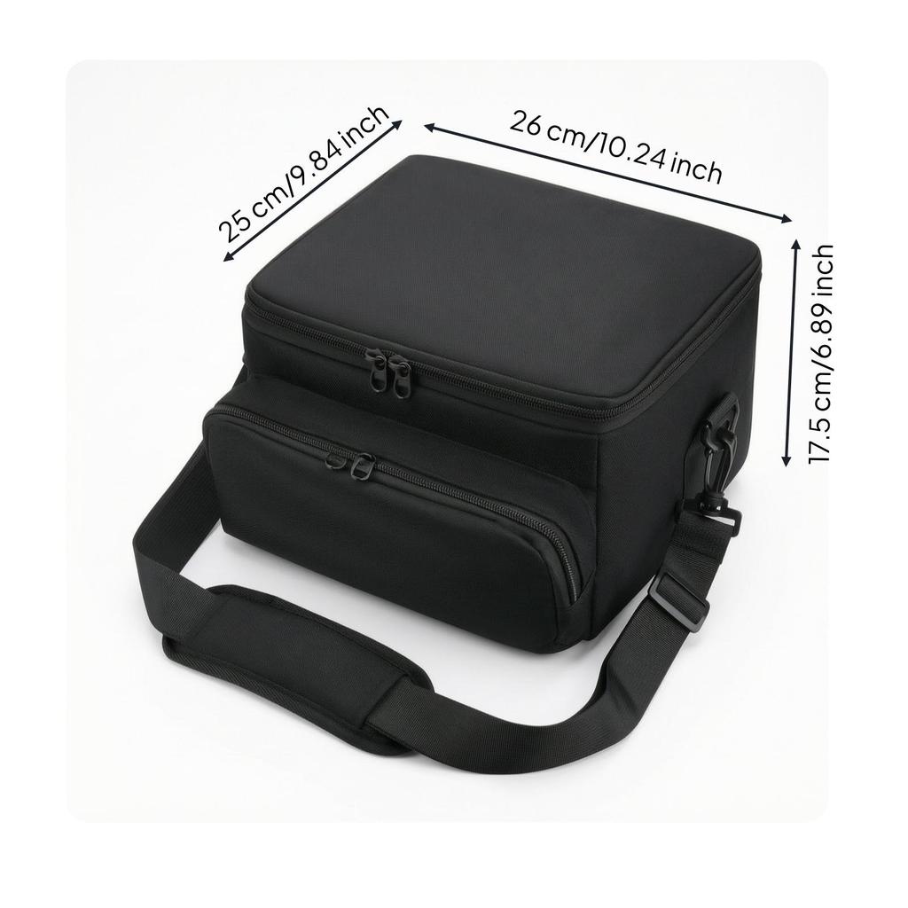 Portable Power Station Case with Shoulder Strap Padded