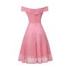 Summer One-Shoulder Lace Dress for Women