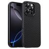 IPAKY For iPhone 16 Pro Case Carbon Fiber Texture PC+TPU Shockproof Phone Back Cover