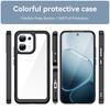 Transparent Colorful TPU Phone Case for OPPO A6 Pro A6x A6s 5G Protective Cover Frame Fundas Coque Capa