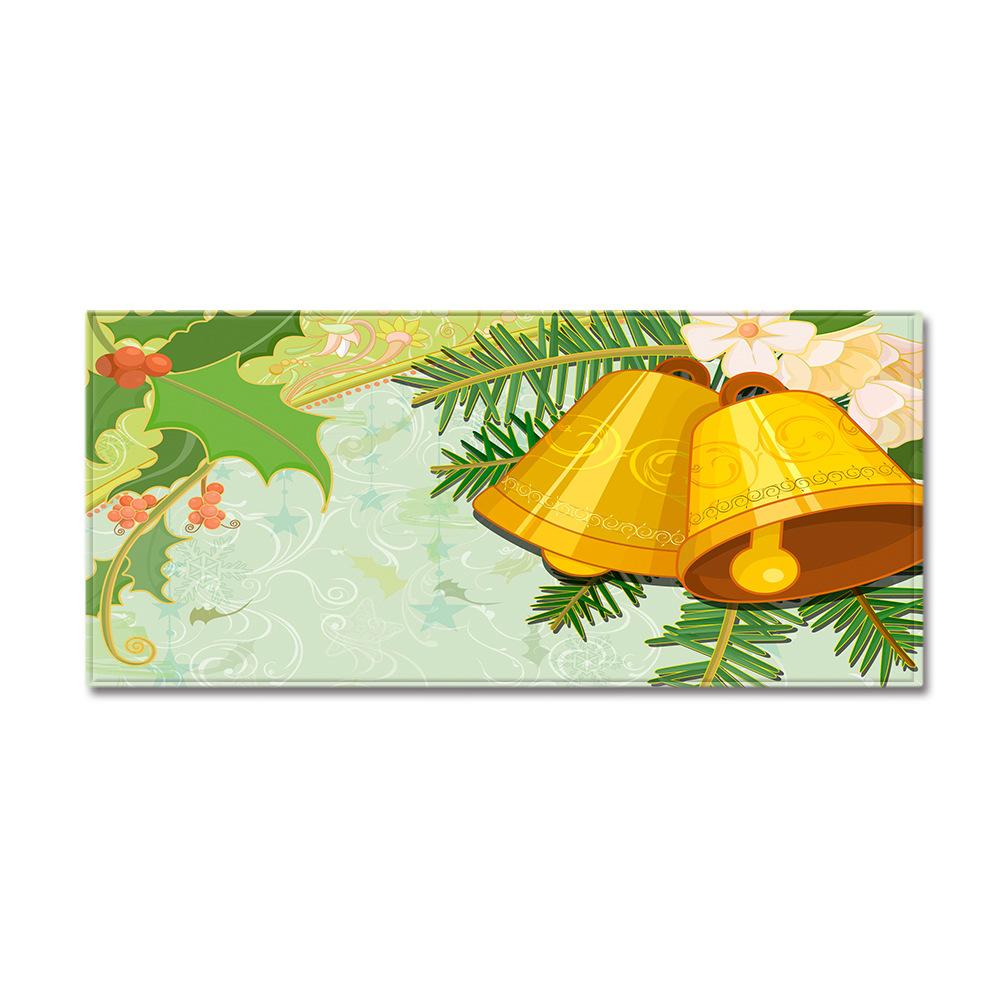 Christmas Kitchen Sand Carpet Doormat Long Floor Mat