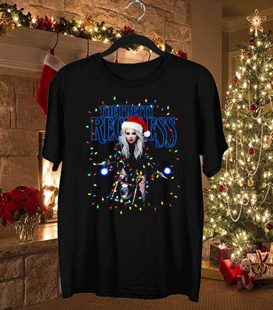 The Pretty Reckless MERRY CHRISTMAS Band Tour Tee Men And S-5XL XXXXL