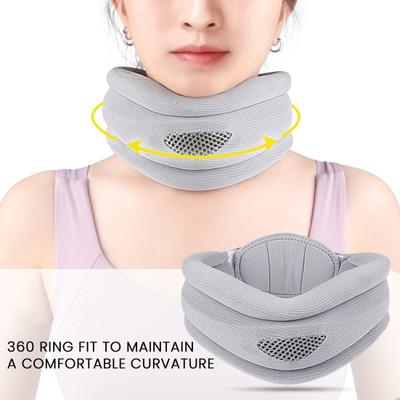 Soft Foam Neck Brace for Pain Relief And Support Adjustable Cervical Collar Neck Protector Wrap for Women Men Spine Pressure Relief
