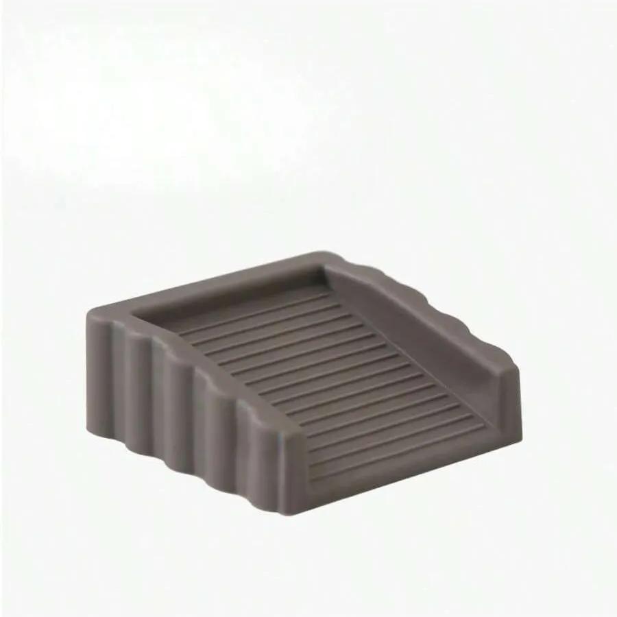 Creative Windproof Door Stopper, Plastic Matte Surface Wedge, Safety Door Blocker,Anti-Collision 4 Colors Available