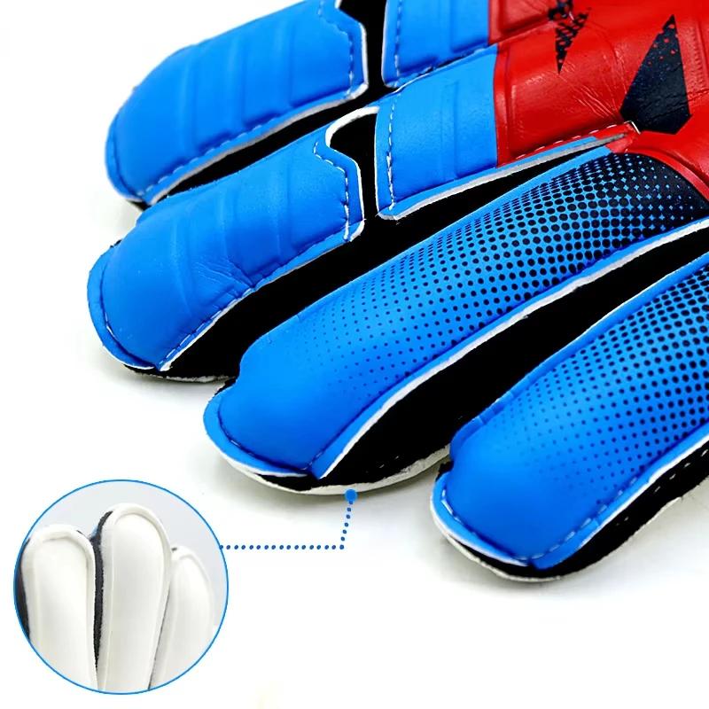 Professional Mens Finger Protection Thick Latex Soccer Goal Keeper Goalkeeper Soccer Football Goalkeeper Gloves Football Gloves