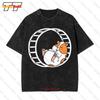 Hamster Wheel Vintage Oversized T-Shirt WQ9L