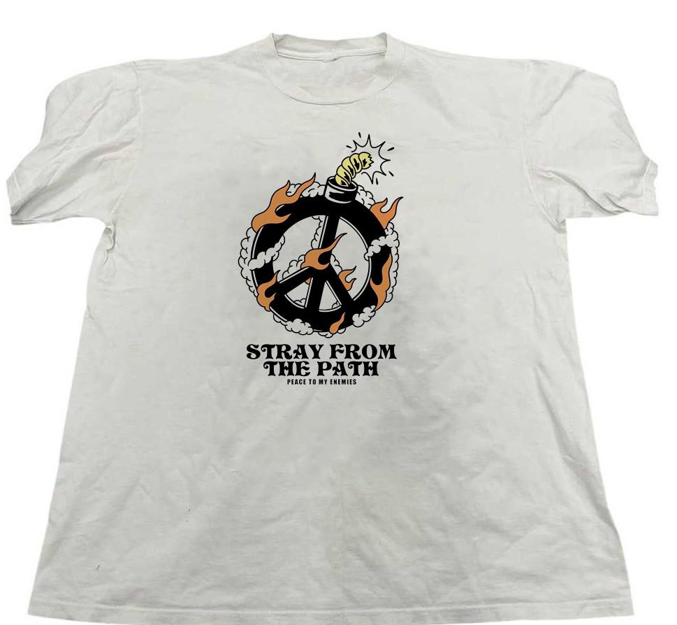 Stray From The Path White Cotton Shirt Full size S-5XL TH240 XXL