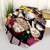 1 PC Automatic Folding Umbrella - Jujutsu Kaisen Pattern Portable Foldable Design With 8 Ribs Christmas Birthday Gifts