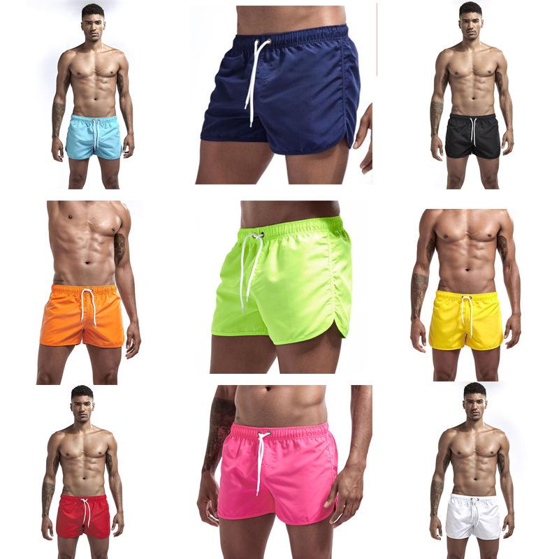 Men's Multicolor Polyester Running and Beach Shorts