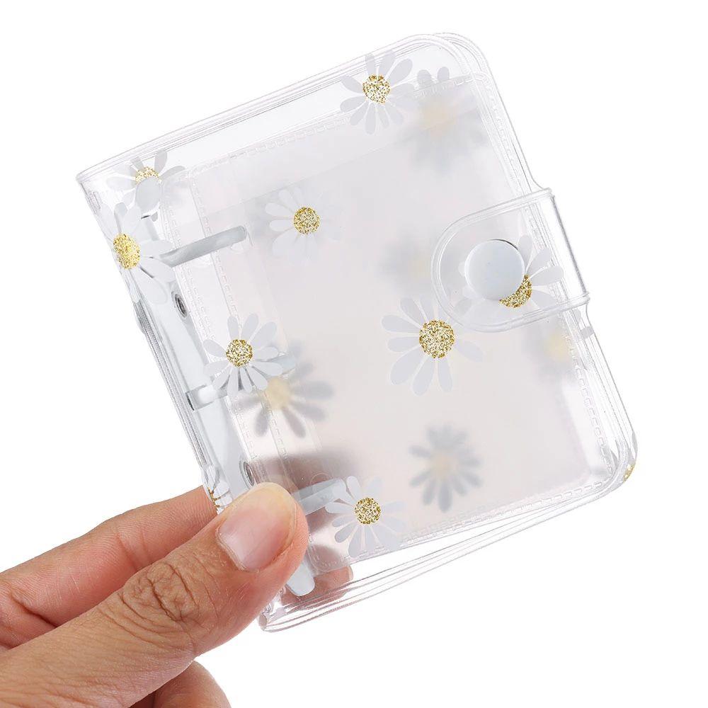 School Supplies Journal Planner Mini 3 Hole Loose Leaf Binder Ring Daisy Notebook Binder Notebook