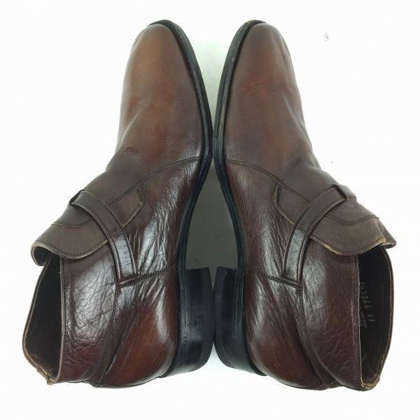80s-90s Vintage FREEMAN Chukka Boots Short Boots Brown size 10E 27.5-28.0 Men's(USED)
