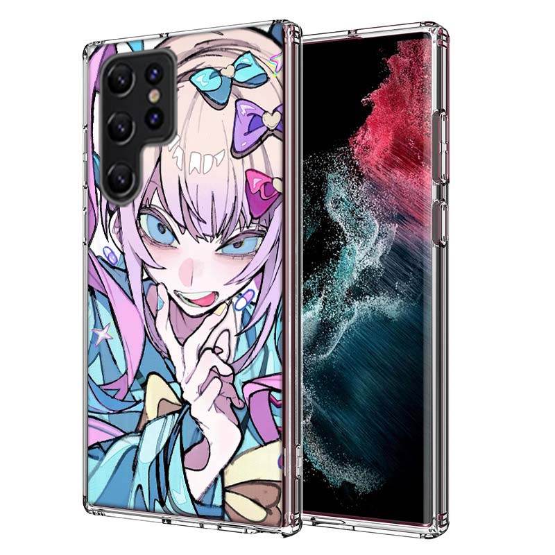 Needy Girl Streamer Overload Capa Phone Case For Samsung S26 Ultra S25 Edge Galaxy S23 S21 S20 S24 FE S22 S10 Plus Cover Clear T