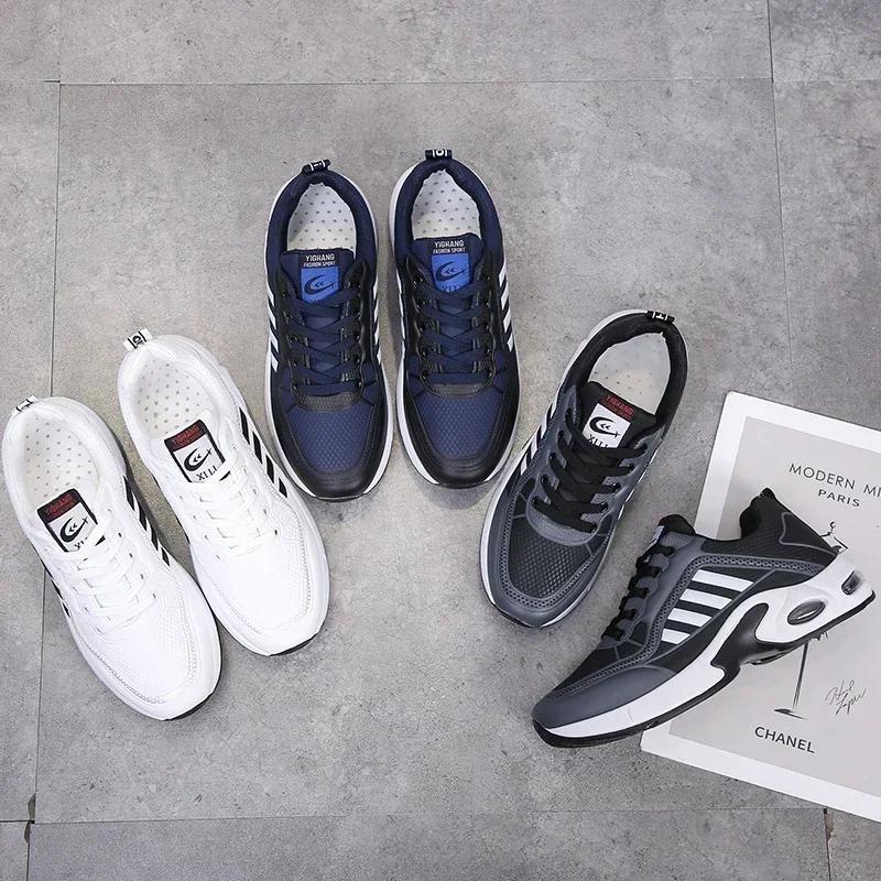 Pantofi sport pentru bărbați la modă și comozi, pantofi de alergare casual anti-alunecare pentru exterior