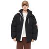 Men's Loose Casual Cotton Jacket Long Hip-Length    Warm Winter Daily Coat