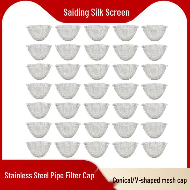 304 Stainless Steel Cone Filter Screen Accessory for Piping and Fueling Systems