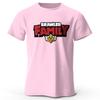 Men's Brawler Family Printed T-Shirt  Oversized Retro Graphic Tees for Women Summer Tops Wrestling Streetwear