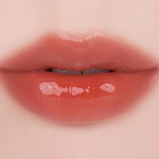 Rom&nd Juicy Lasting Tint 08 Pink Pumpkin — Weicher Pfirsichrosa Glänzender Langanhaltender Lip Tint