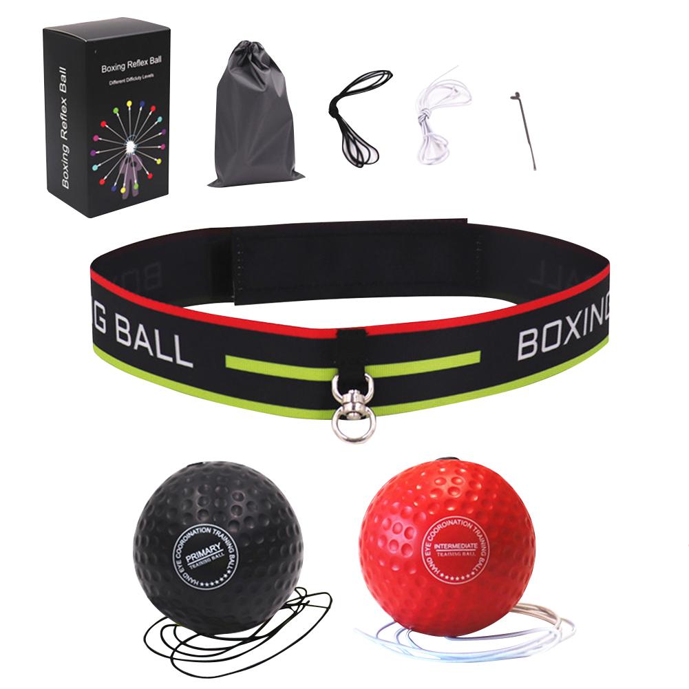 

Мяч для бокса с креплением на голове, для тренировки реакции, повышения скорости удара, регулируемый портативный легкий тренажер, аксессуары