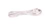 1-Socket Extension Cord Z/U 10M /H05Vv-F 3X1/ White P0110