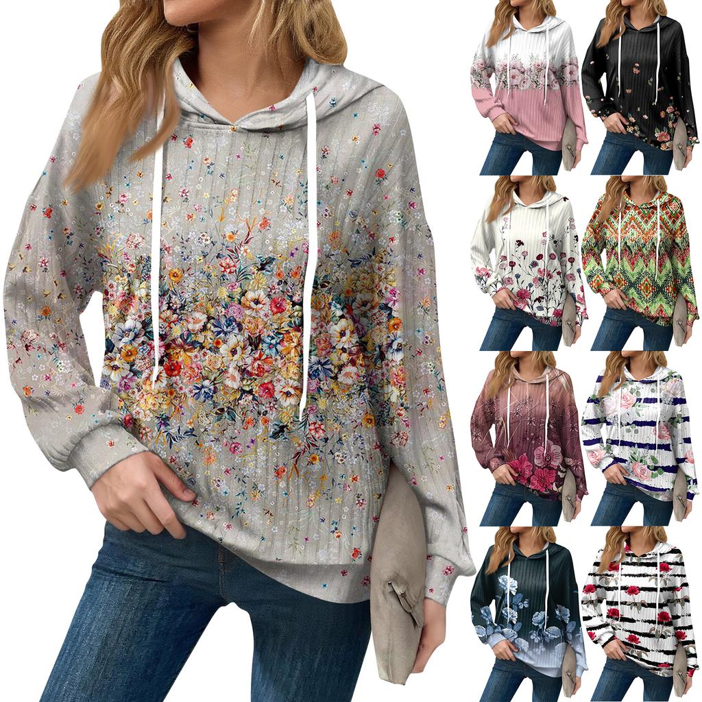 Hoodies For Women Oversized Winter Cute Sweatshirts Pullover Trendy Fall Clothes