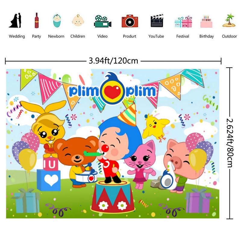 Circus Theme Clown Birthday Party Decoration Tableware Cup Plate Balloon Backdrop Baby Shower Kids Birthday Party Supplies Toy