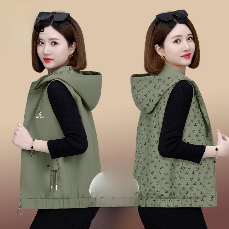 Woodpecker Women's Fashionable Sleeveless Vest - Spring/Autumn 2024 Collection