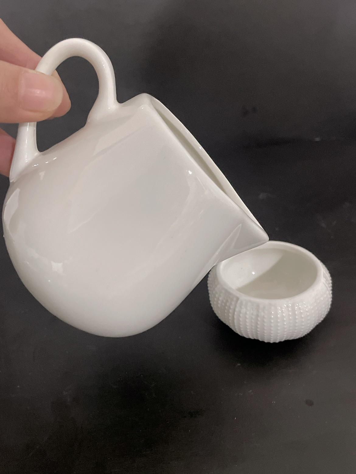 

Ceramic Milk Jug & Mini Pitcher Set for Cream, Sauce, and Condiments Mini 50ml
