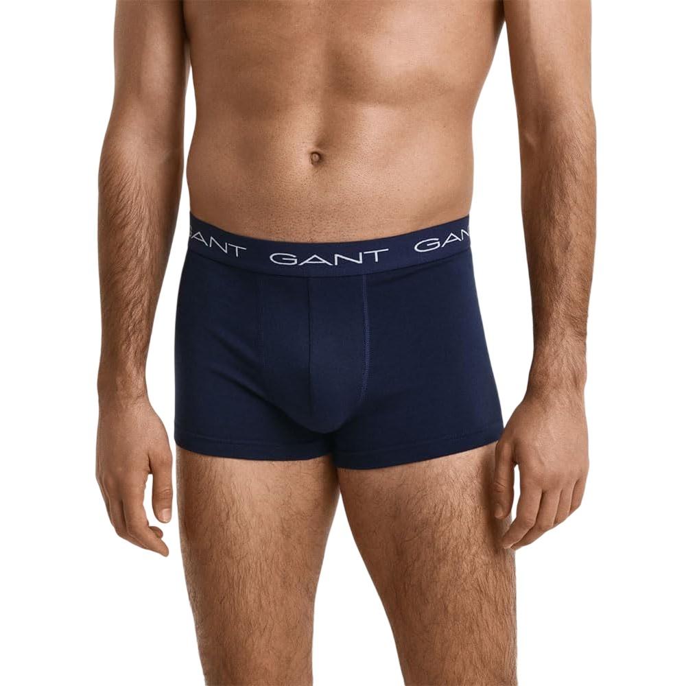Slip Boxer Uomo Gant in Misto Cotone con Logo (Confezione da 3)