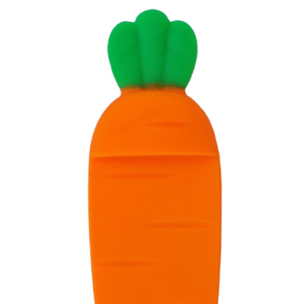 Reading Bookmark Carrot Shape Adorable Bright-colored Convenient Vivid Book Page Marker Household Supplies