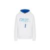 Emporio Armani SS23 Capsule Collection Logo Print Drawstring Hooded Sweatshirt Men Sweatshirts White 3R1M6Q-1JWEZ-0100