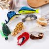 Unique Hair Styling Tools Sea Animals Claw Clip for Women Elegant Theme Hairpin Handcrafted Acetate Jewelry Lightweight Fish/Turtle/Conch/Octopus