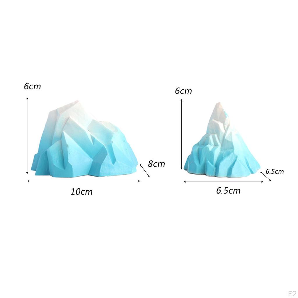 Aquarium Eisberg Dekoration, Fisch Tank Aquascape Eisberg, Landschaft Dekoration