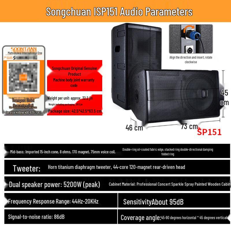 Songchuan SP101 Home KTV Professional Audio System CN plug (adapter included)