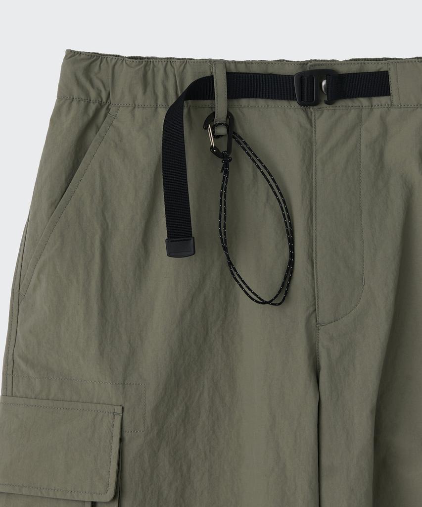 MUSINSA STANDARD [City Leisure] Side Zipper Cargo Pants [Light Khaki Grey]