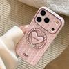 Rojo Marrón Retro Adecuado para Funda de Teléfono Móvil Apple 17promax Iphone16 Rayas Puntos de Onda 15 Soporte Magnético 13 Carcasa Blanda