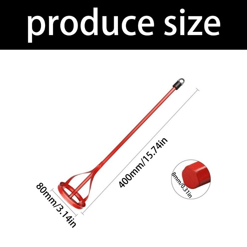 Helical Design Steel Paint Mixing Paddles For Drill Attachment Effortlessly Blend Paint Grout With Hexagonal Shaft Design