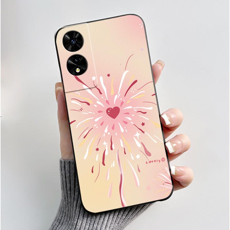 Süße Hülle für TCL 505 (T509K) (T5094) Fundas Capa Druckschale Schutzhülle Weiches Silikon Cartoon Handyhülle Coque
