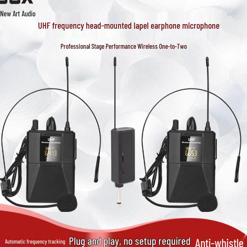 UHF Wireless Lavalier Microphone for Mobile Live Streaming & Vlogging - Special Offer