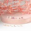 BLOOM Official 10K Pink Gold December Birth Christmas Rose Women's Earrings, Flower, (Single Ear) 0222-8992-0019-0000