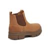 UGG Comfortable Simple Round Toe Slip-On Short Chelsea Boots Men boots Brown 1135313-CTSD