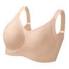 Traceless latex cup, big chest, small underwear, full cup, thin style, gather and close the sub-breasts, anti-sagging bra cover.