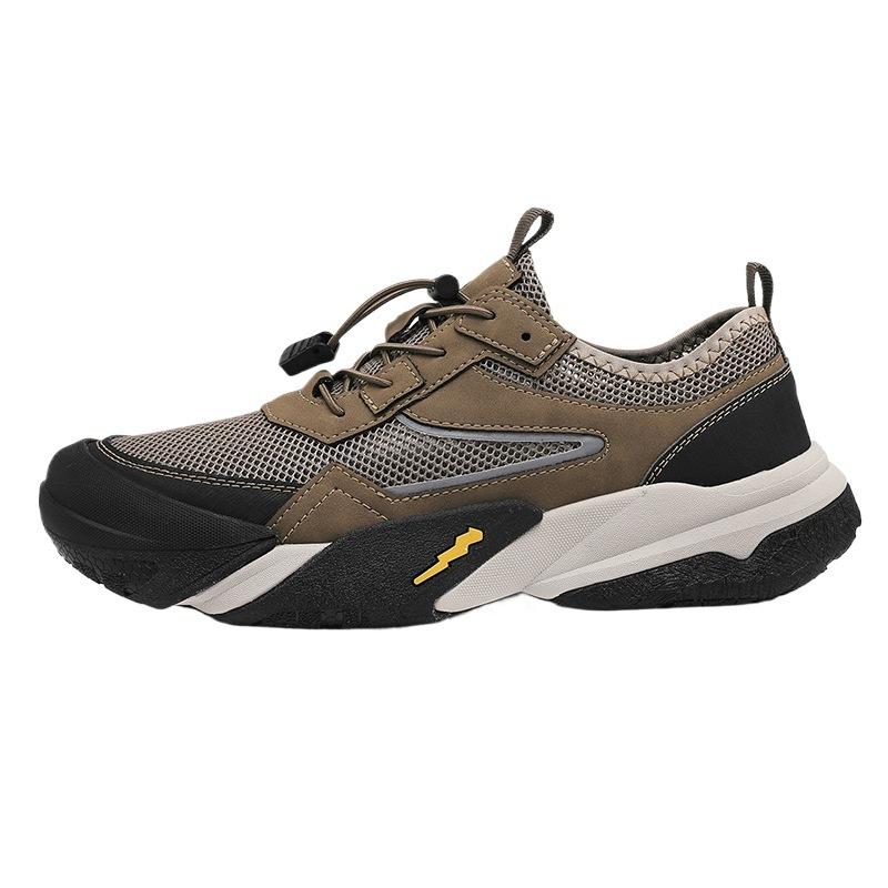 Mesh Shoes Men's 2025 Summer New Breathable Casual Sports Mesh Sandals Men's Versatile Casual Mesh Shoes