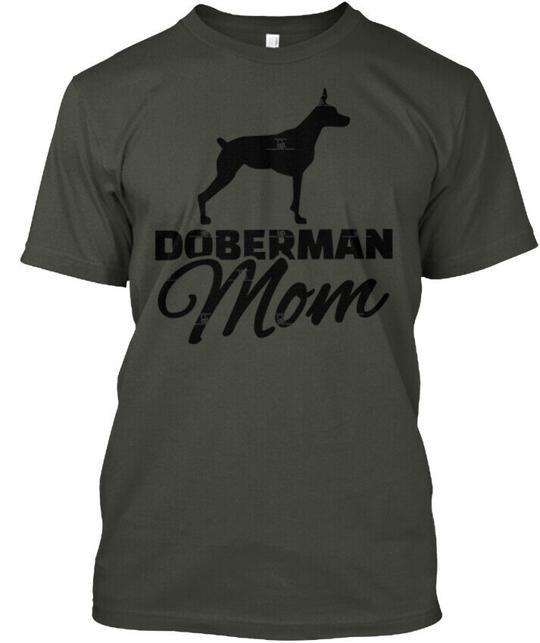 

Новая дизайнерская футболка Better Day Doberman Mom A - Сделано в США Размер от S до 5XL 3XL