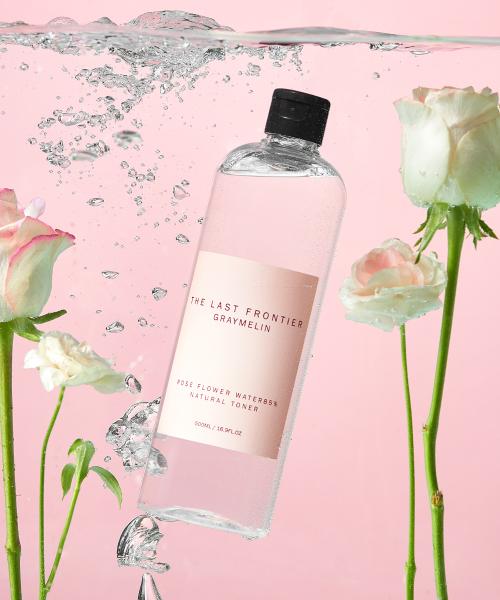 Graymelin Rose Flower Water 85 Natural Toner 500ml