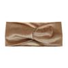 Fashion Solid Color Gold Velvet Cross Stretch Fabric Women Girl Headband Headpiece Turban Bandage Hair Accessories Headwear