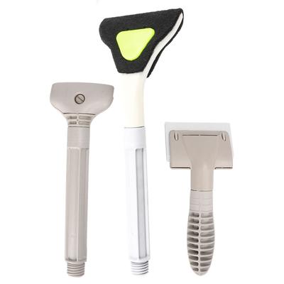 3 En 1 Plastique Léger Aquarium Long Manche Brosse Grattoir Algues Nettoyeur Kit de Nettoyage Outil