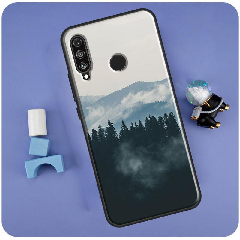 Mountain Forest For Huawei Nova Y70 Y91 Y90 Y60 Y61 Y72 Y73 3i 7i 8i 11i 12i 9 10 SE P20 P30 P40 Lite Case