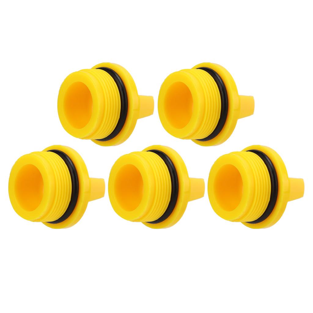 5pcs Engine Oil Filler Cap ABS Oil Filler Caps Plugs Covers 6G8‑15363‑00 Replacement for 4 Stroke Outboard Motor